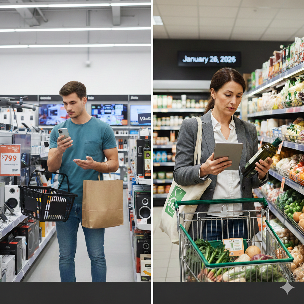 Shopper vs consumidor en el punto de venta
